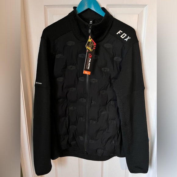 Mens Fox Racing Ranger Windbloc Fire Jacket with Polartec NWT Size Large - Picture 2 of 13